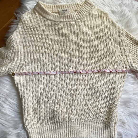WILFRED Cream Chenille Sweater - Picture 6 of 12